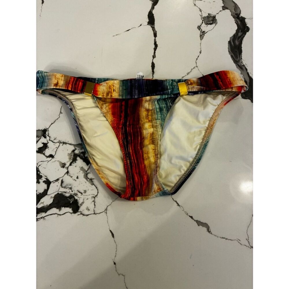 Vix Multicolor Stripe Bikini Bottoms
